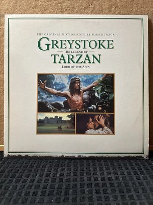 Greystoke The Legend Of Tarzan Lord Of The Apes Soundtrack LP John Scott 1984 NM - Image 1 of 4