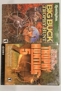 2 Pack PC Games Big Buck Trophy Hunt Trophy Hunting 5 - Picture 1 of 2