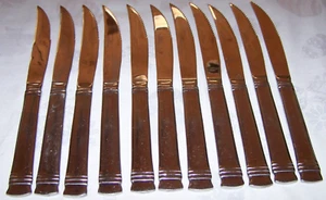 11 Heavy Duty Wallace China Napoli Steak Knives - Picture 1 of 1