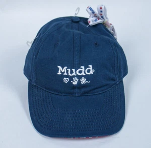 MUDD MÄDCHEN JUGEND NEU MIT ETIKETT MARINEBLAU BASEBALLKAPPE MÜTZE VERSTELLBAR & SCHUHESTRINGS NEU - Bild 1 von 1