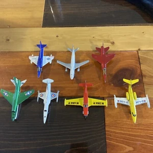 Lot Of 7 Matchbox Skybusters And Other Diecast Airplanes *READ* - Picture 1 of 15