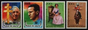 Obervolta 1977 - Mi-Nr. 674-677 ** - MNH - Personajes - Imagen 1 de 1