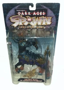 FIGURAS DE ULTRA ACCIÓN RAIDER THE EPIC SAGA Todd McFarlane's Dark Ages Spawn - Imagen 1 de 2
