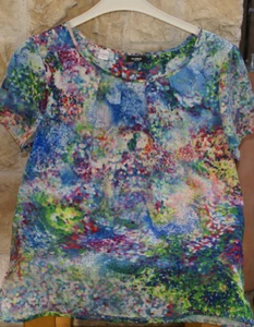 WALBUSCH Bluse Tunika leuchtend bunter Druck Gr. 40 / M NEU OVP 59,99 € - Bild 1 von 8