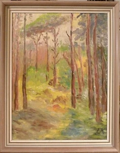 ELISABETH KARLINSKY! FOREST LANDSCAPE - Picture 1 of 5