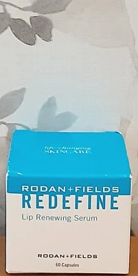 Rodan + Fields Redefine Lip Renewing Serum 60 Capsules New in Box Sealed - Image 1 of 3