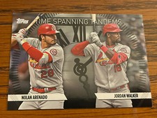 2023 Topps Update-ARENADO & WALKER-Time Spanning Tandems BLACK /299 SP #TS-22