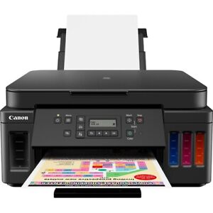 New CANON PIXMA G6050 MegaTank All-in-One Wireless Inkjet Printer, Ink Included