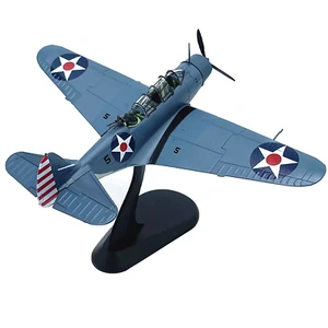 1:72 American TBD Torpedo Bomber Alloy Aircraft Model Military Plane Souvenir - Picture 1 of 10