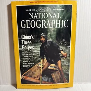 National Geographic Magazine Vol. 192 No. 3, September 1997 China's Three Gorges - Imagen 1 de 4