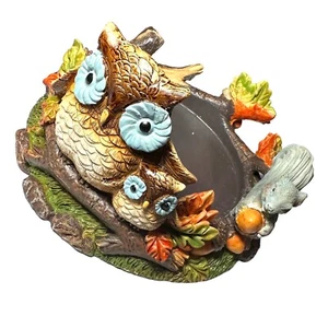 Yankee Candle 1687145 Owl & Fall Critters Large Jar Candle Holder - Picture 1 of 2