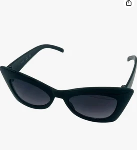 Occhiali da sole Guess Cat Eye montatura nero lucido lenti sfumate fumo GF0346 01B - Foto 1 di 7