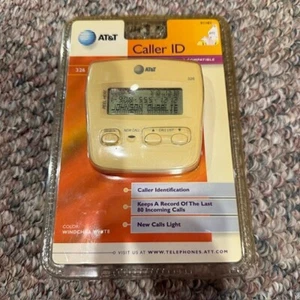 AT&T Model 326 Telephone Caller ID Color Windchill White NEW SEALED 91181 - Photo 1/3