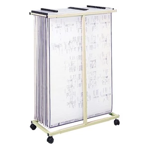 Safco Vertical File 2-Drawer Specialty Cabinet Mobile/Ped Tropic Sand 5059 - Picture 1 of 1