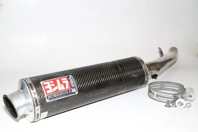 Silenciador de tubo de escape de fibra de carbono 98-06 Suzuki Katana 600 750 YOSHIMURA antideslizante Foto 1 de 4