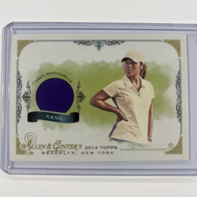 Danielle Kang 2014 Topps Allen & Ginter Full Size Relic #FSR-DK Used Memorabilia - Image 1 of 2