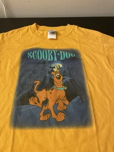 Vintage 90s Warners Brothers Studio Store Scooby Doo T-Shirt Youth Kids Large L - Picture 1 of 5