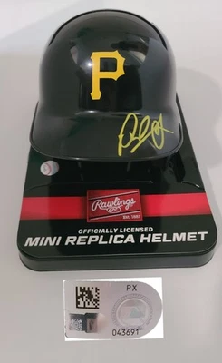 RARE Paul Skenes Signed Rawlings Pirates Mini Helmet Hit Parade  MLB Hologram - Image 1 of 4
