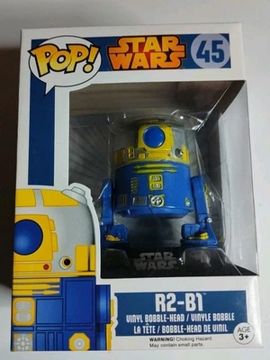 FUNKO POP 🐸Star Wars #45 R2-B1 VINYL🐸 with Protector (A4) - Image 1 of 4