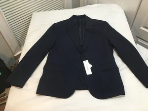 NWT $269.00 Calvin Klein Mens Stretch Blazer Jacket Dark Sapphire Blue Sz XXL - Picture 1 of 2