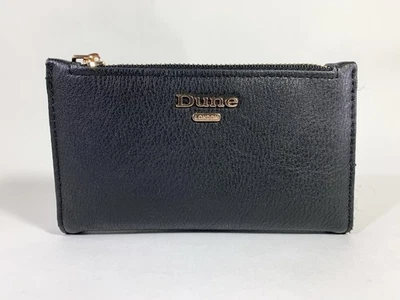 Dune London Black Faux Leather Mini Purse Wallet Size 4.5 X 3.25 X 0.5 Inches. - Image 1 of 4