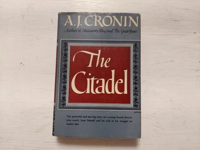 The Citadel.  Vintage Hardcover Book 1937. By AJ Cronin - Image 1 of 4