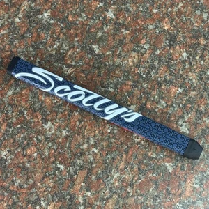 Empuñadura Putter Scotty Cameron Custom Shop Turbo Azul y Negro Mediana Paleta - Imagen 1 de 3