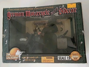 The Ultimate Soldier Toys German 1/6 Scale Motorcycle with Sidecar Sealed NIB - Bild 1 von 6