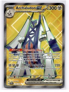 Archaludon ex SV08: Surging Sparks - Pokemon NM 224/191 - Picture 1 of 2