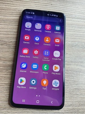 Samsung Galaxy S10e  SM-G970U1 - 128GB - Black T-Mobile - Nice - Image 1 of 4