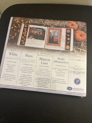 Creative Memory 7x7 Páginas Blancas Más 7 Páginas Forradas Sueltas Foto 1 de 4