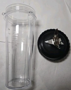 Ninja Nutri 18 Oz Single Serve Blender Cup with Blade Assembly Replacement OEM - Picture 1 of 7