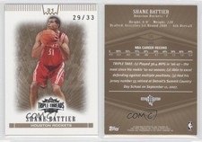 2007-08 Topps Triple Threads Gold /33 Shane Battier #56