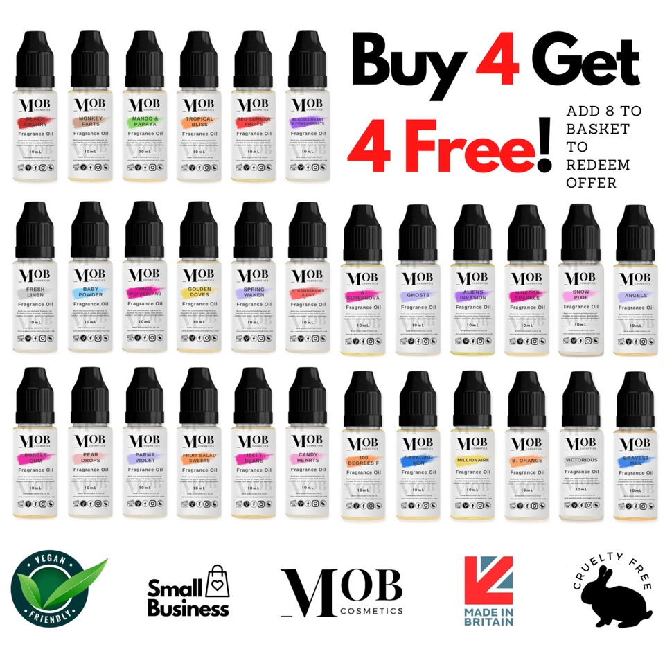 Fragrance Oil 10ml Candle Soap Wax Melts Making Burner Diffuser Super Strong - Image 1 of 1