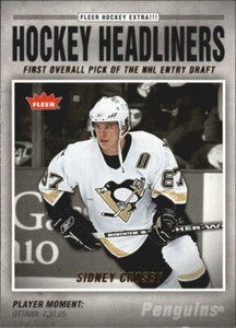 2006-07 Fleer Hockey Headliners #HL15 Sidney Crosby - NM-MT