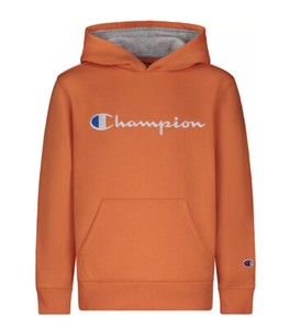 orange champion pullover