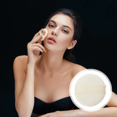 3 PIEZAS Polvo Puffs Con Cinta Polvo Facial Puffs Maquillaje Puff Pads Polvo Puff Foto 1 de 4