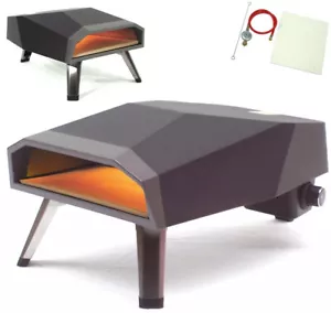Pizzaofen Backofen Pizzastein Gasgrill BBQ Pizzabackofen Gasbräter 56515 - Bild 1 von 11