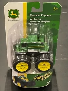 John Deere Monster Treads Monster Flippers Combine Farm Toy, ERTL / TOMY, NEW - Picture 1 of 3