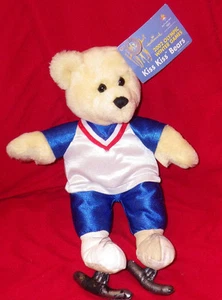 Hallmark 2002 Winter Games Kiss Kiss Schlittschuhbär 10 Zoll Plüschtier Stofftier - Bild 1 von 2
