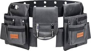 Tool Belt,12 Pockets Tool Belts for Men, Heavy Duty Carpenter/Construction/Diy'E - Picture 1 of 12