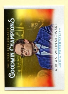 2021 Upper Deck Goodwin Champions Adrian Wojnarowski card #67 media personality - Picture 1 of 2