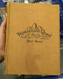 1938 First Edition Himalayan Quest The German Expedition that Ended in Tragedy - Bild 1 von 12