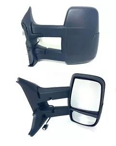 Ford Transit V363 - Pair of Side Mirrors Long Arm without Blinker LH&RH 15-19 - Foto 1 di 1