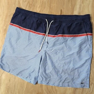 Costume da bagno corto Vineyard Vines uomo XL 4 luglio blu rosso raro 42x7" - Foto 1 di 6