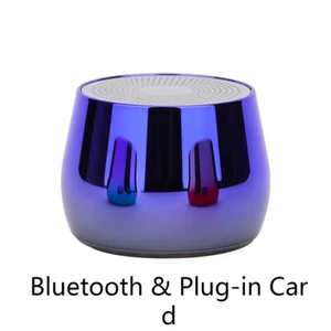 M13 Portable Wireless Speaker - Mini Steel Subwoofer with Heavy Stereo Sound - Picture 1 of 8