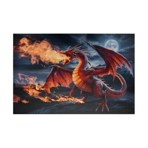 Fire Breathing Dragon Puzzle Artistic (252, 520, 1014-piece) - Picture 1 of 4