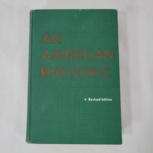 Eine amerikanische Rhetorik William W. Watt überarbeitete ED 6. Druck 1960 Hardcover - Bild 1 von 10