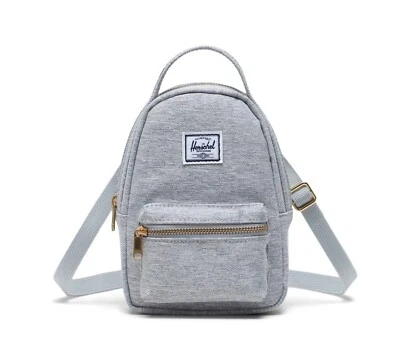 Herschel Nova Crossbody Light Grey Crosshatch NEU OVP Mini Rucksackdesign - Bild 1 von 3