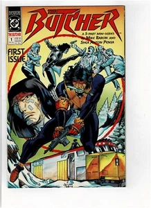 DC Comics The Butcher #1 2 3 4 5 (1990) Complete 5-part Mini-Series VF/NM - Picture 1 of 10